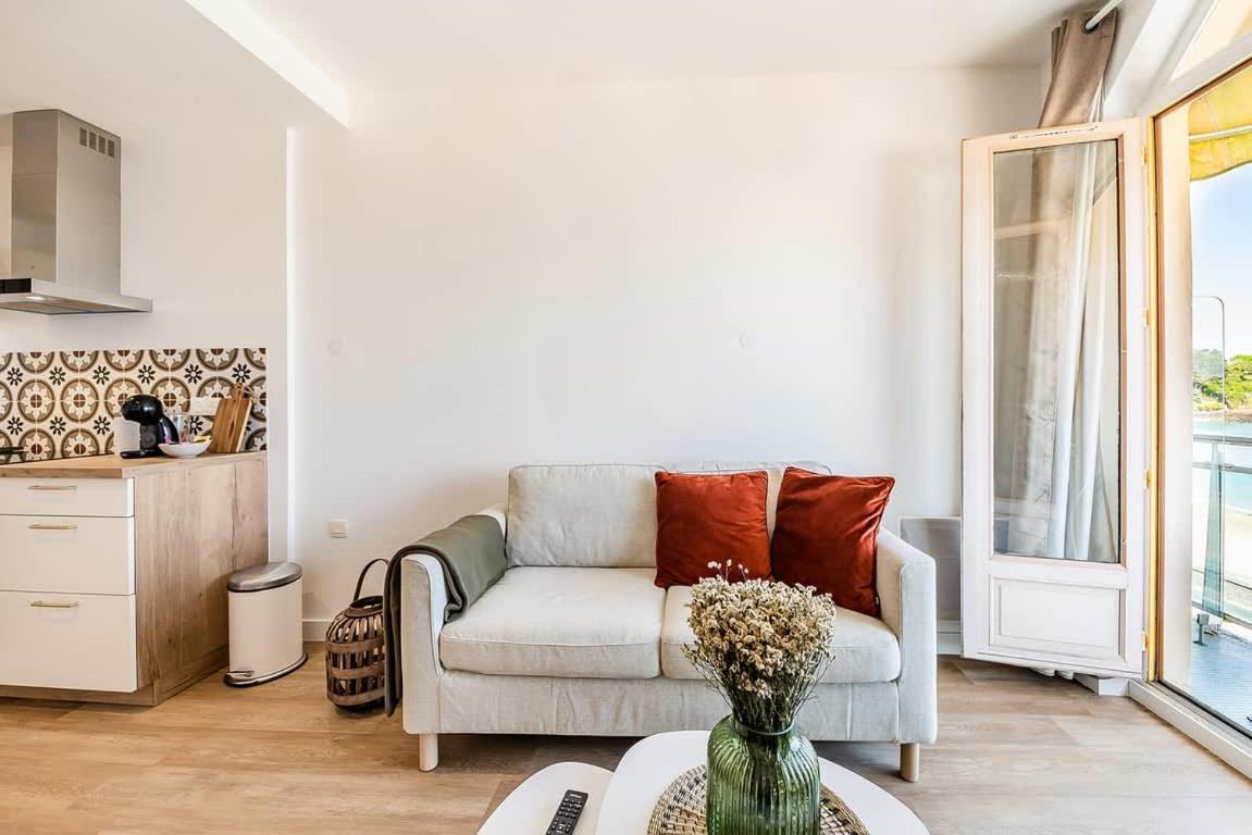 Les Pieds Dans L'Eau - Appartment 1 - Vue Mer Cancale Kültér fotó